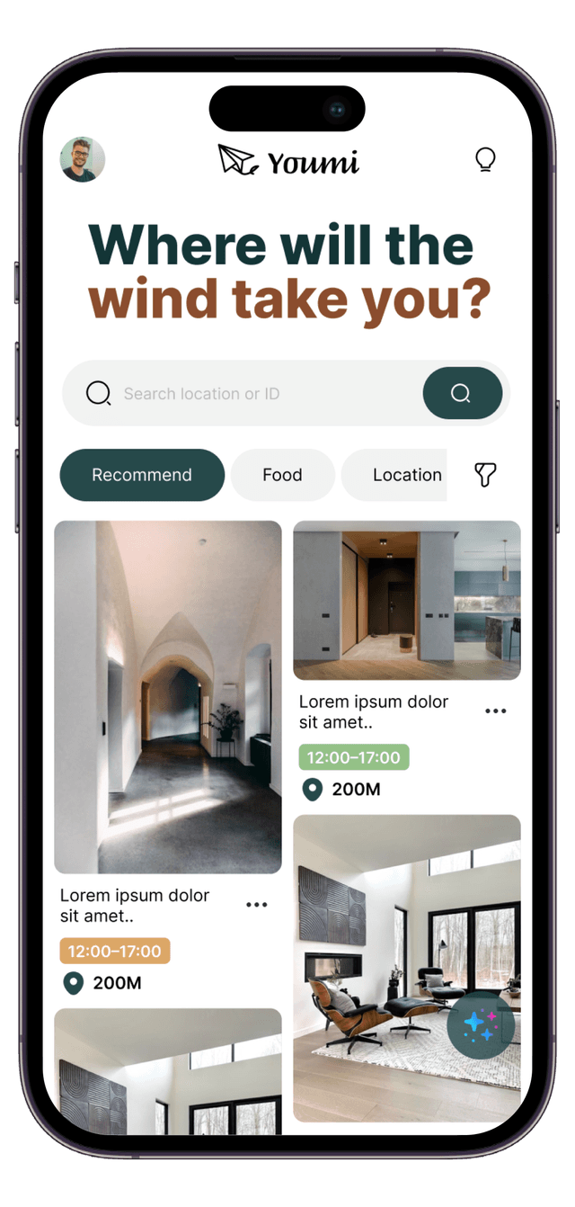 Youmi app screenshot